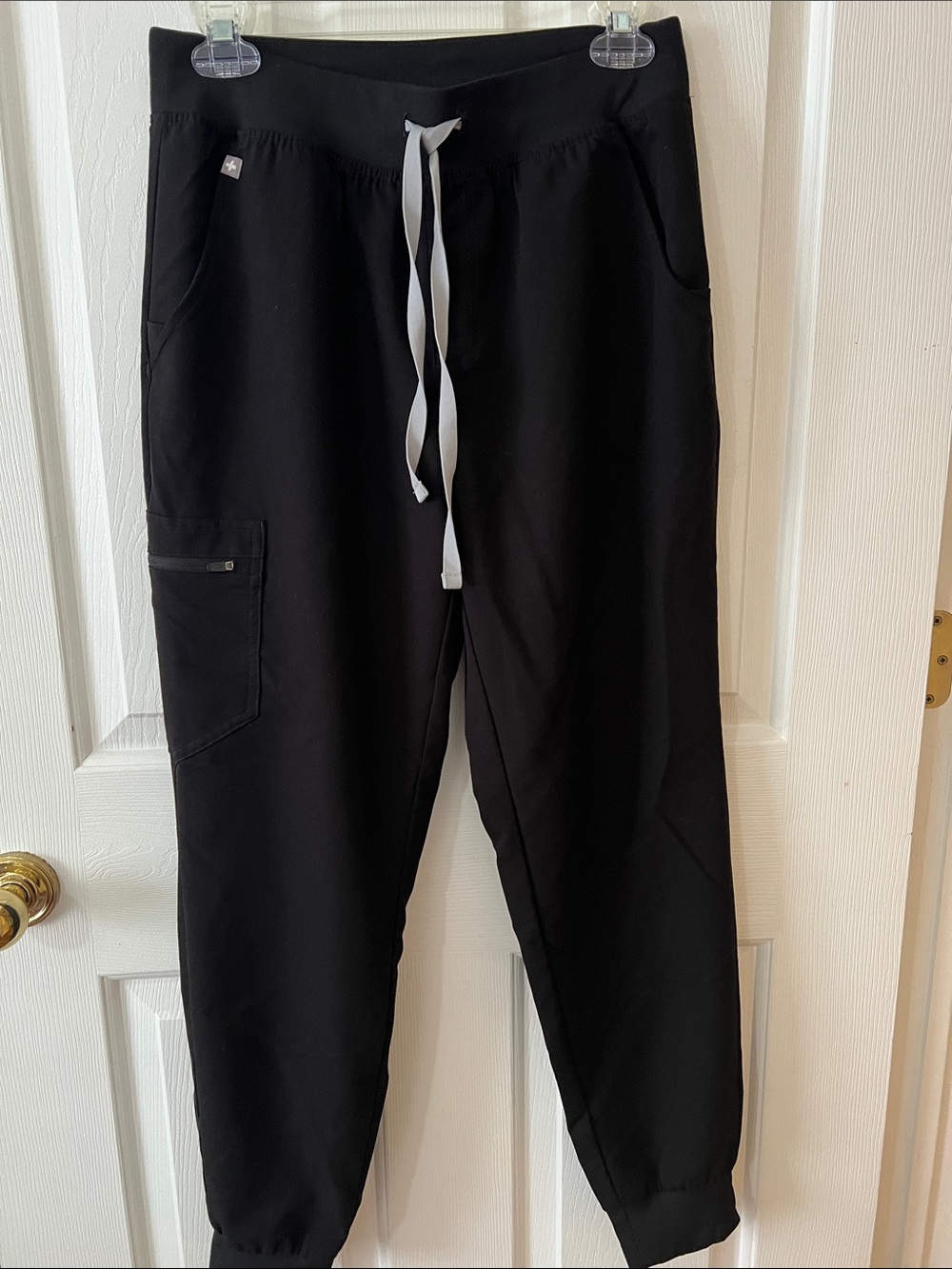 FIGS Women's Black Drawstring Jogger Scrub Pants